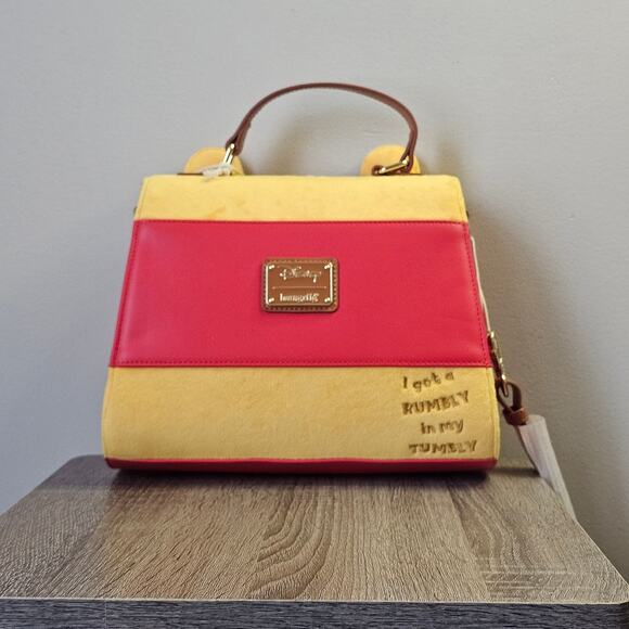 Loungefly Disney Winnie the Pooh Cosplay Crossbody Satchel Handbag NWT - Picture 2 of 5